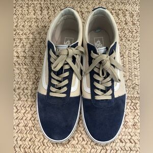 VANS - Men’s size 12 - beige and blue